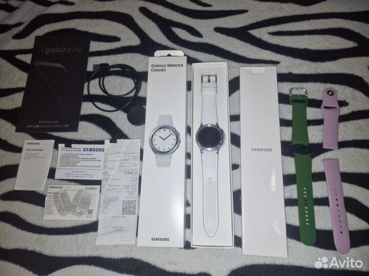 Смарт часы Samsung galaxy watch 4 classic 42mm
