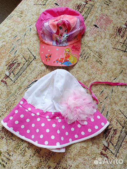 Панама, кепка для девочки