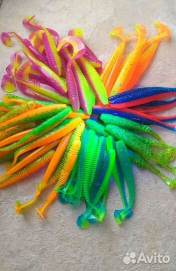 Силиконовые приманки реплики