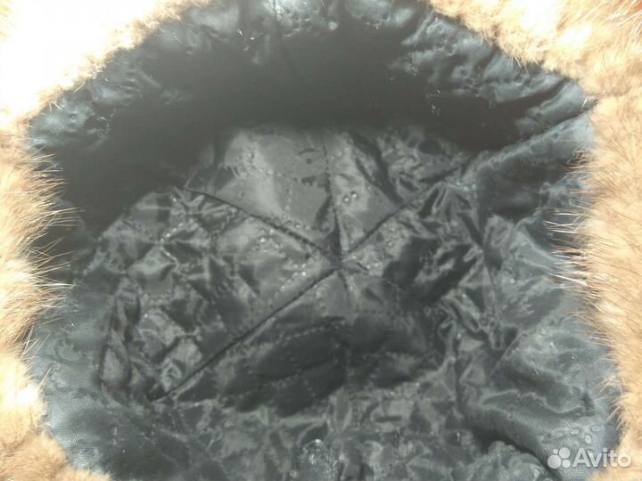 Шапка норковая женская