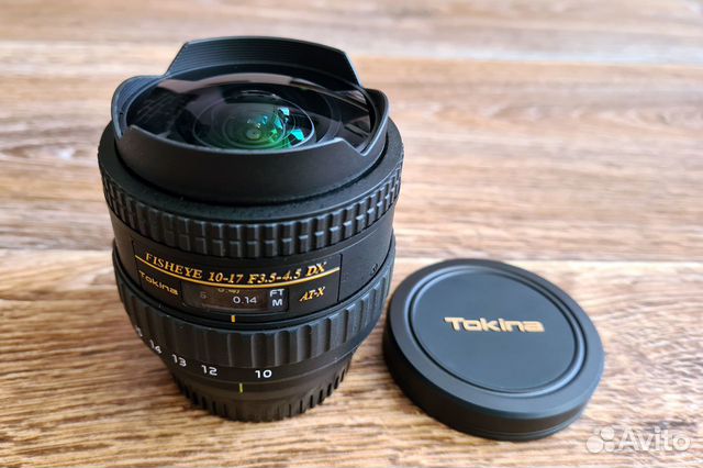 Tokina AT-X 107 DX Fisheye (10-17mm) для Nikon F
