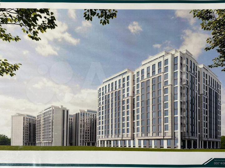 2-к. квартира, 50 м², 7/9 эт.