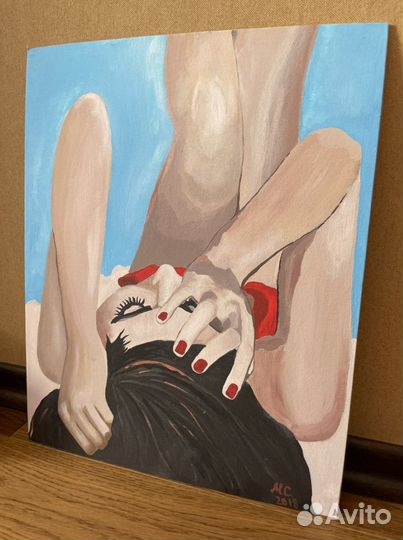 Картина «Соблазн», холст, акрил
