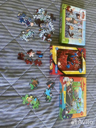 Пазлы домино лото