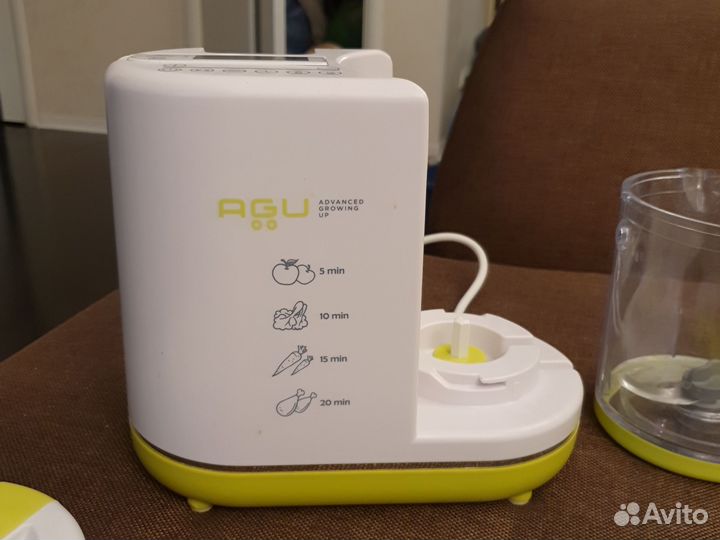 Agu Baby Пароварка блендер для дет. питания,5 в 1