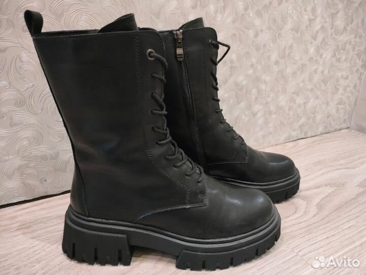 Ботинки женские зимние 39 размера натуральная кожа
