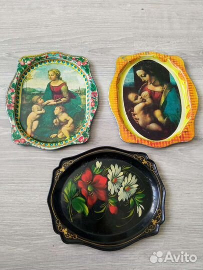 Поднос СССР 3 шт. Мини