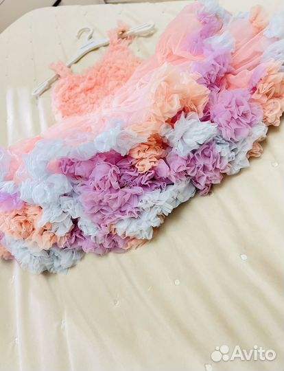 Пышное платье на девочку 116-122
