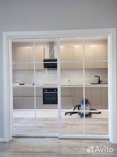 Межкомнатные перегородки из стекла