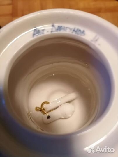 Гжель колокольчик авторской работы