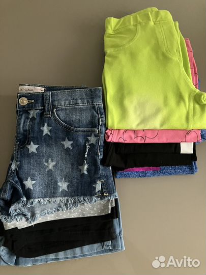 Пакетом вещи на девочку, р.140-146