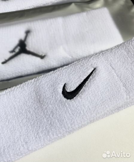 Головная повязка Jordan/Nike белая