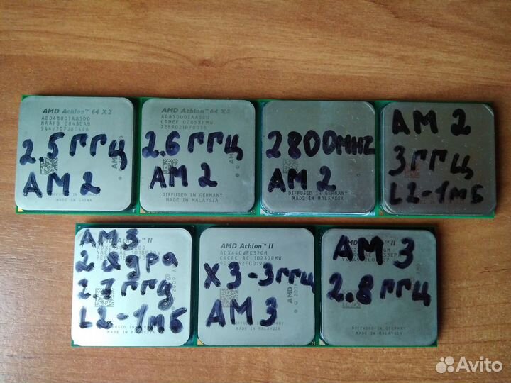 Процессоры AM2/AM3