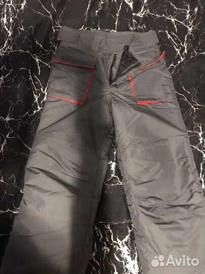 Зимние ватные штаны