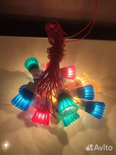 Елочная гирлянда СССР