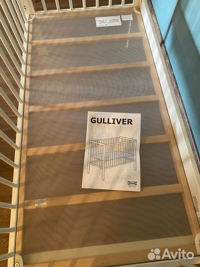 Кроватка для детей икеа Gulliver