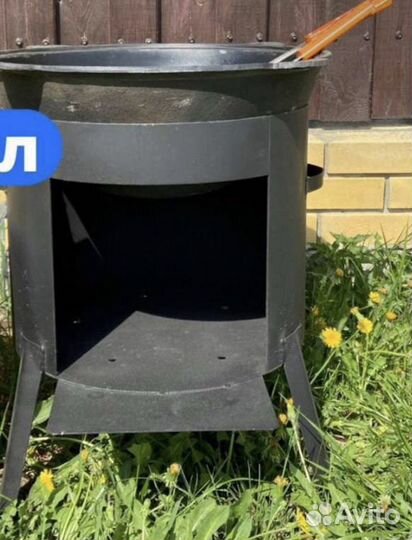 Пeчь для кaзана 16 литpoв