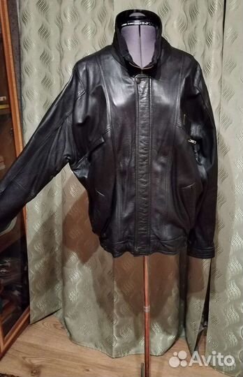 Кожаная куртка мужская