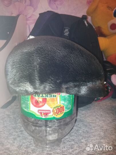 Меховая мужская кепка