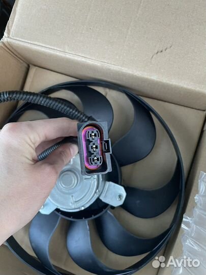 Вентилятор радиатора golf 4