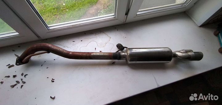 Глушитель прямоточный