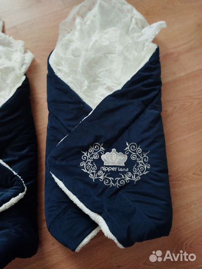 Конверт одеяло для новорожденного