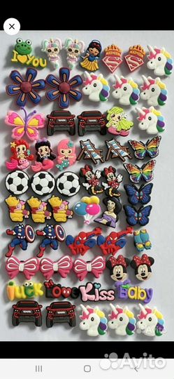 Джиббитсы для crocs (jibbitz )