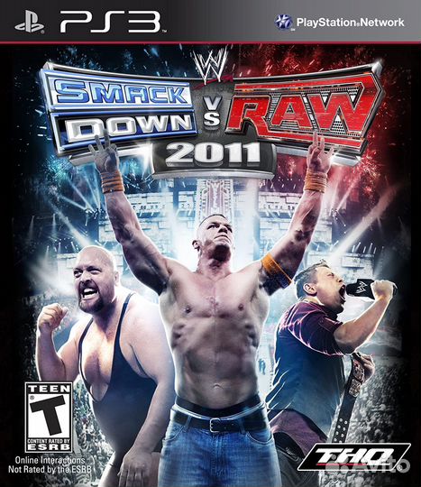 WWE SmackDown vs Raw 2011 (PS3) б\у