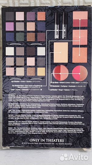 NYX набор для макияжа палетка книжка