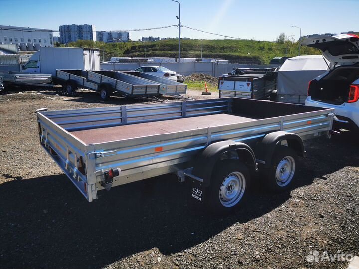 Прицеп двухосный 3.5х1.9 мзса 817736