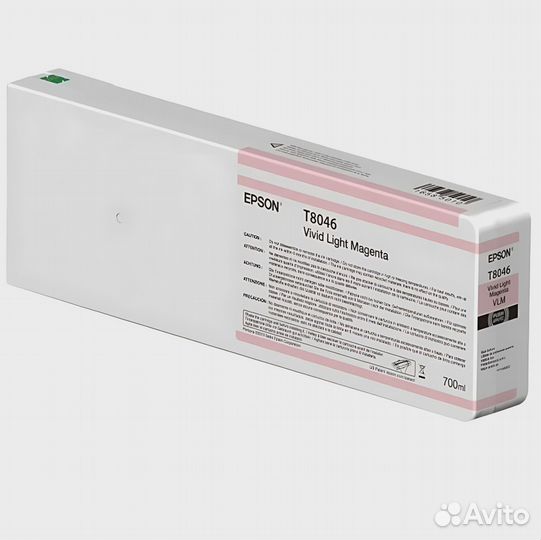 Картридж Epson C13T804600 Light Magenta Светло-Пу