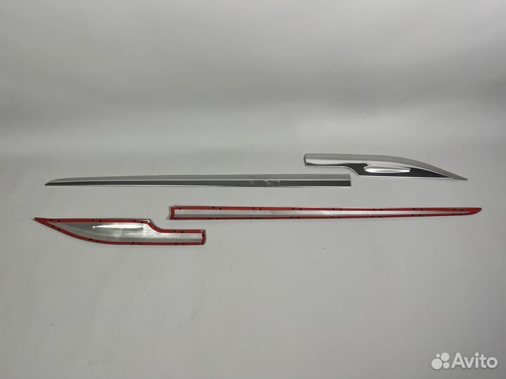 Молдинги дверей Toyota C-HR Хром