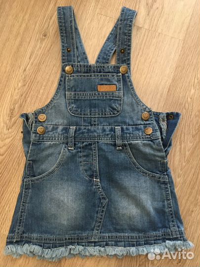 Джинсовый сарафан фирмы Крокид,джинсы