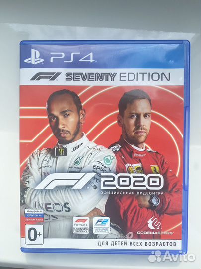 Игра на ps4 f1 2020