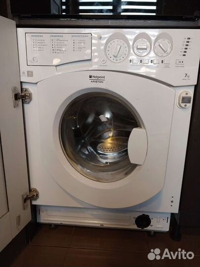 Встраиваемая стиральная машина hotpoint ariston