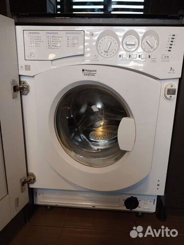 Встраиваемая стиральная машина hotpoint ariston