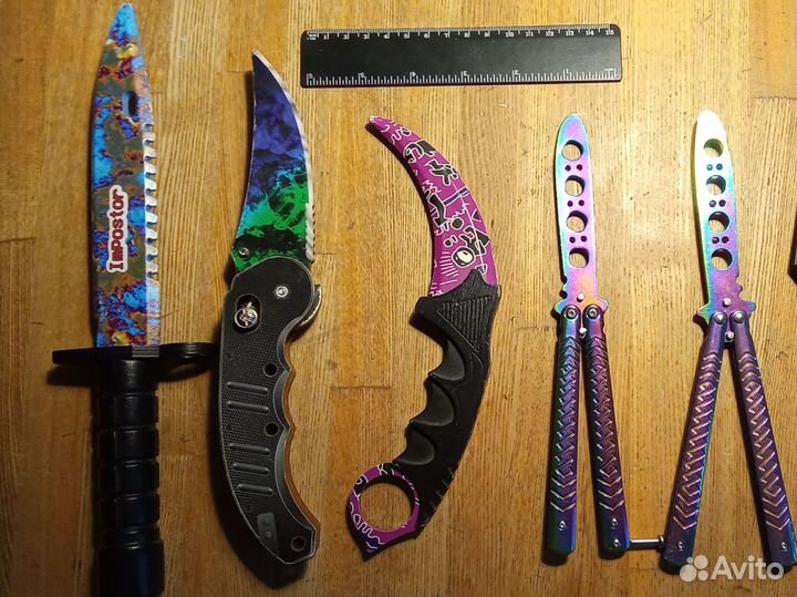 Ножи деревянные, тренировочные