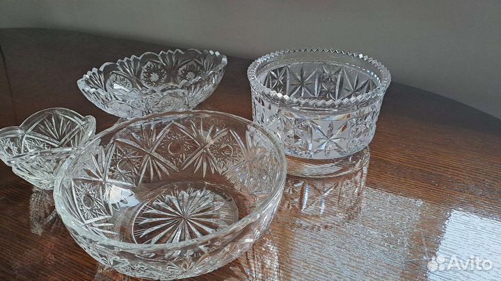 Вазы. Хрусталь СССР