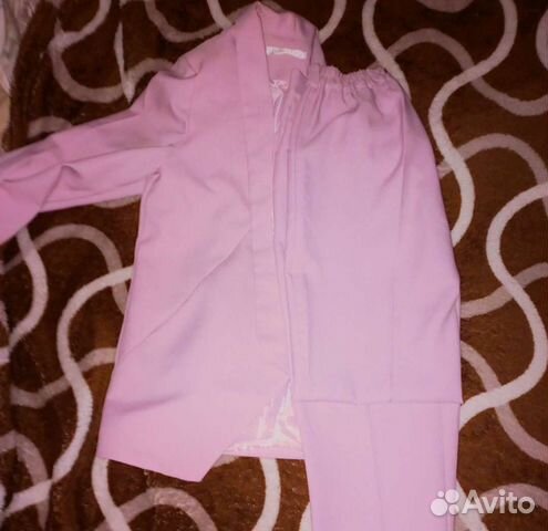 Костюм парадный,розовый