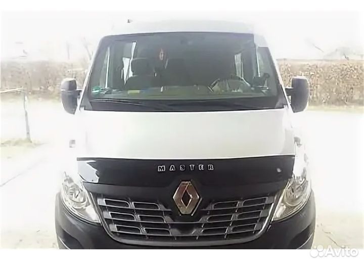 Дефлектор капота renault master (2015)