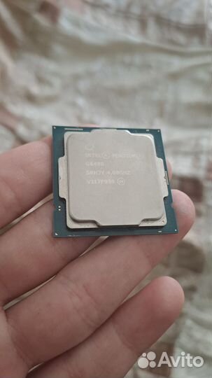 Процессор intel pentium G6400