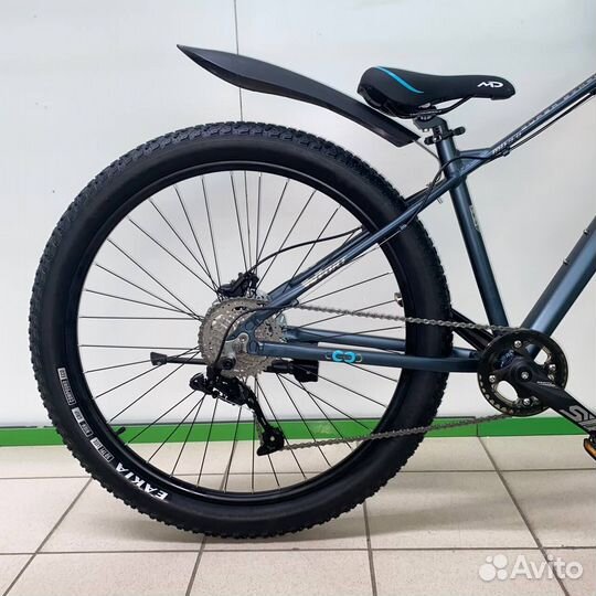Горный велосипед синий новый
