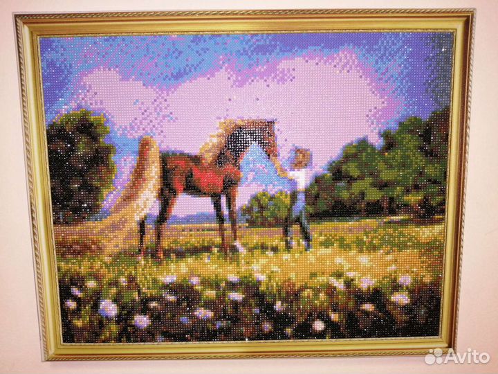 Картины из страз