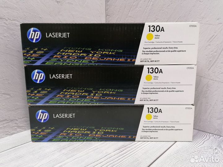 Картриджи оригинальные HP CF352A