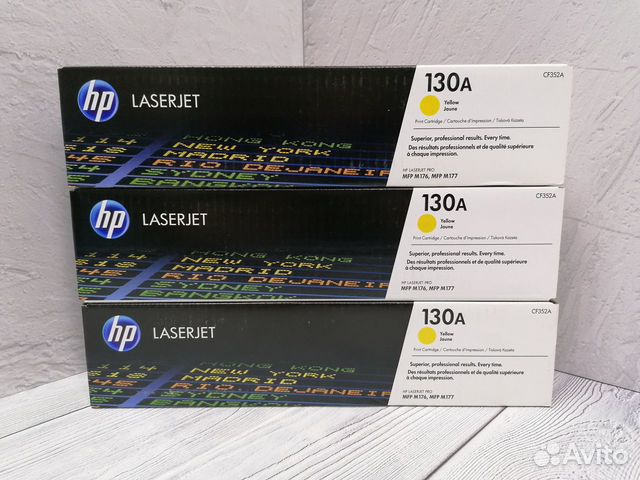 Картриджи оригинальные HP CF352A