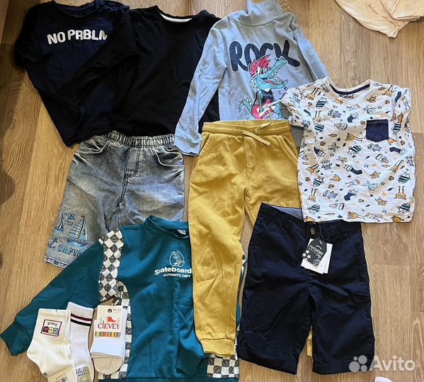 Пакет вещей на мальчика 116-122