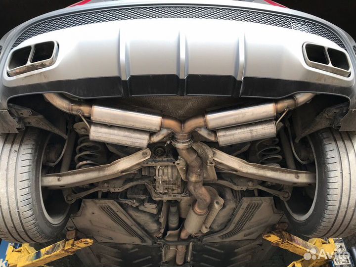 Ремонт тюнинг выхлоп гофры катализатор глушитель