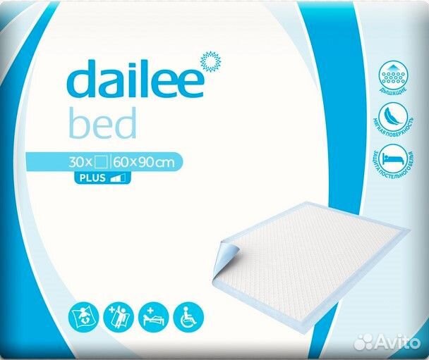 Подгузники для взрослых Dailee (пеленки)