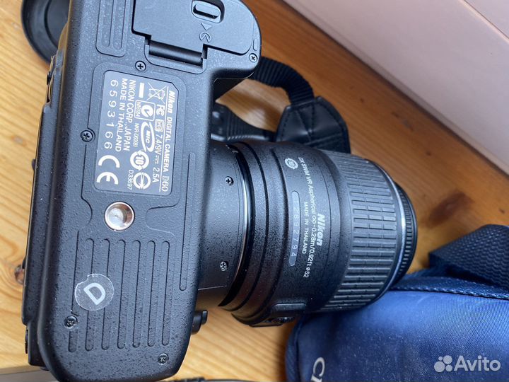 Зеркальный фотоаппарат nikon D60