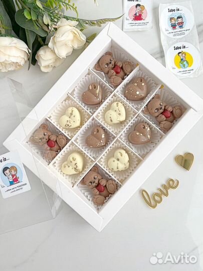 Конфеты ручной работы из бельгийского шоколада